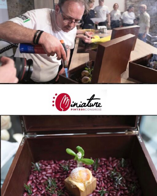 #enyoyminiature @miniaturecookingchampionship @rubenabascalsainz #gastroexperience #vitoriagasteiz #euskadigastronomika #pintxosnonstop