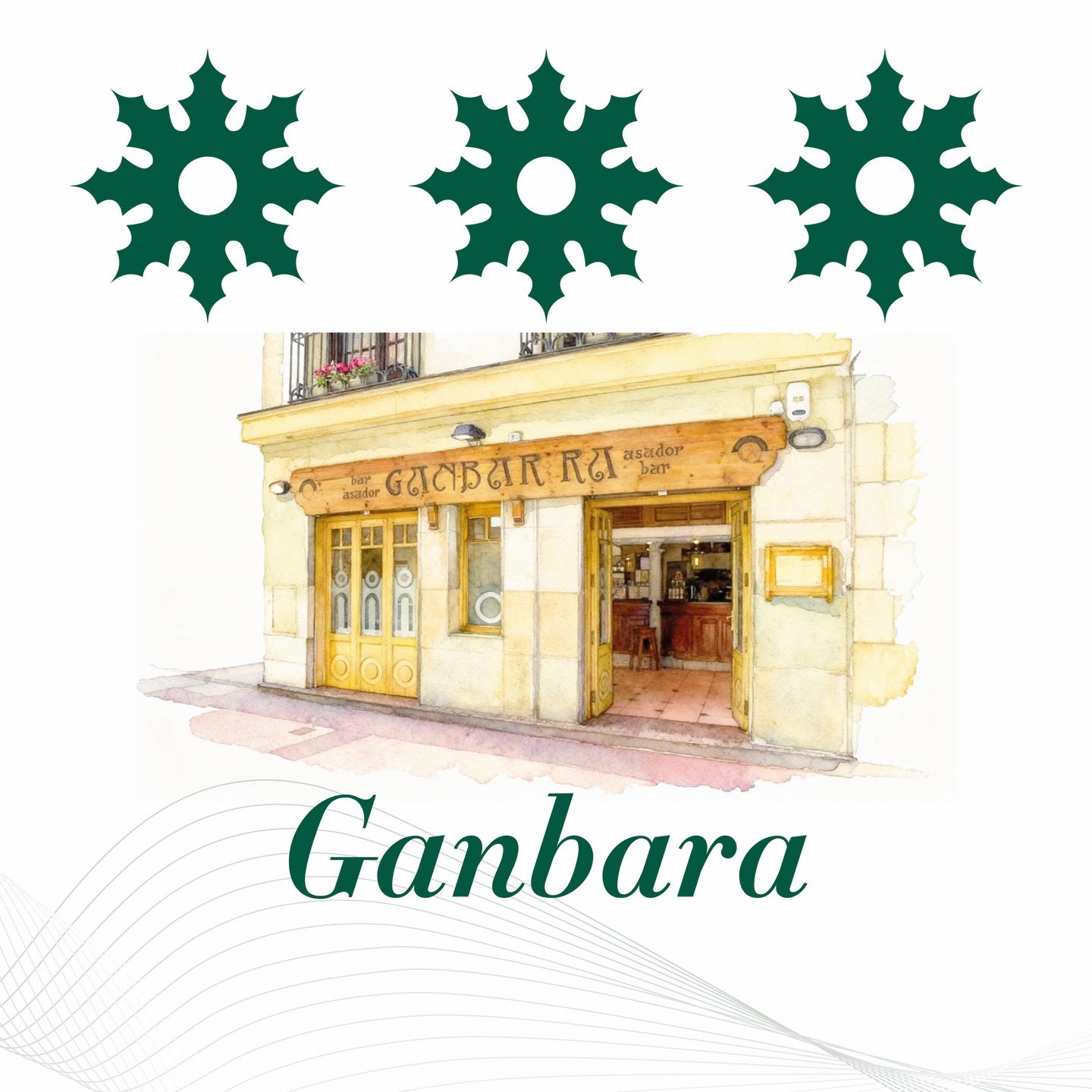 Ganador de 3  Eguzkilores.
@ganbara.oficial 

#3eguzkilore #bestpintxos #gipuzkoa